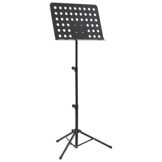 vidaXL Music Book Stand Black Steel