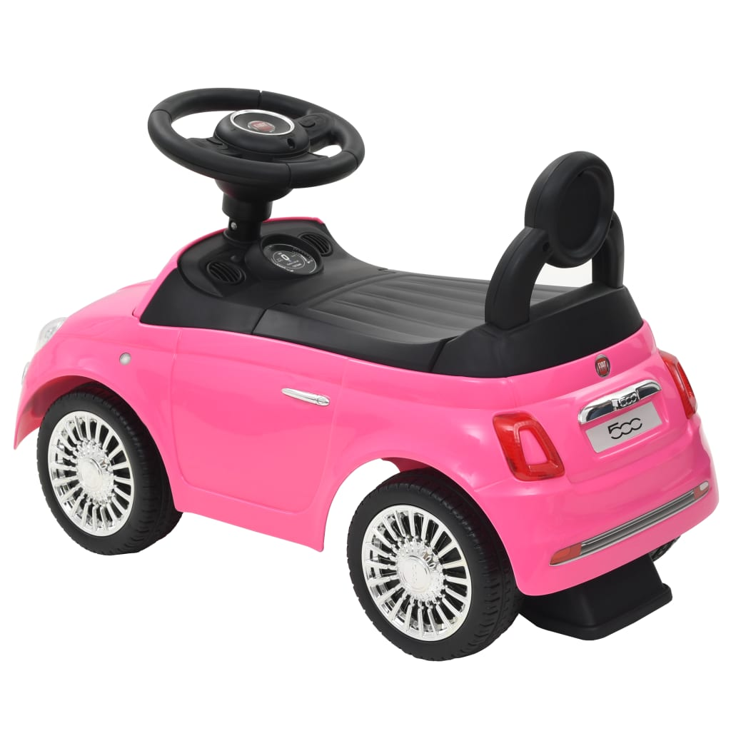 Ride-on Car Fiat 500 Pink