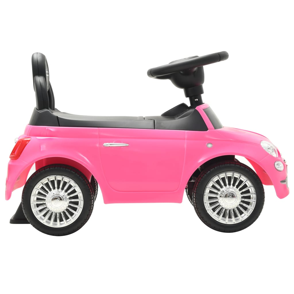 Ride-on Car Fiat 500 Pink