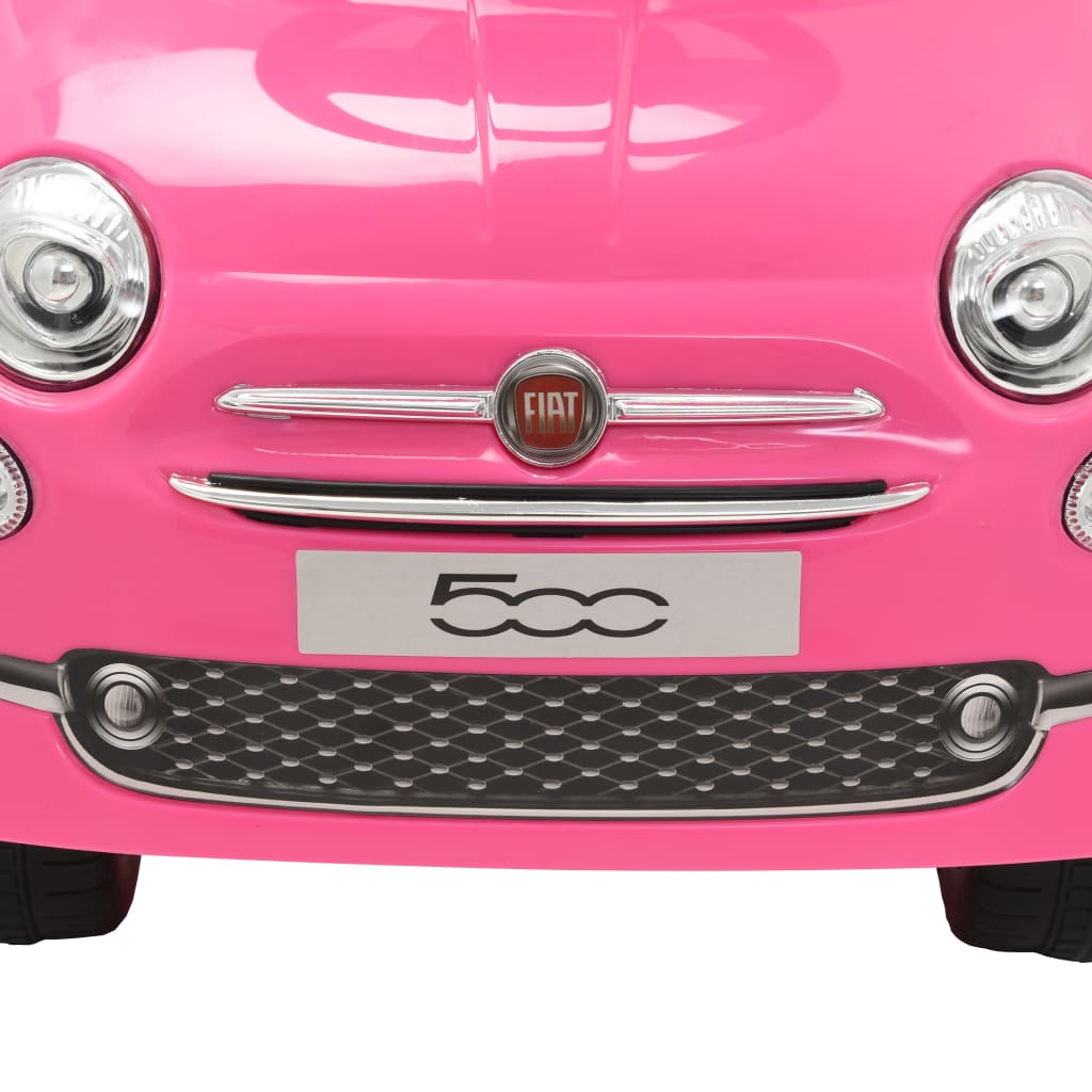 Ride-on Car Fiat 500 Pink