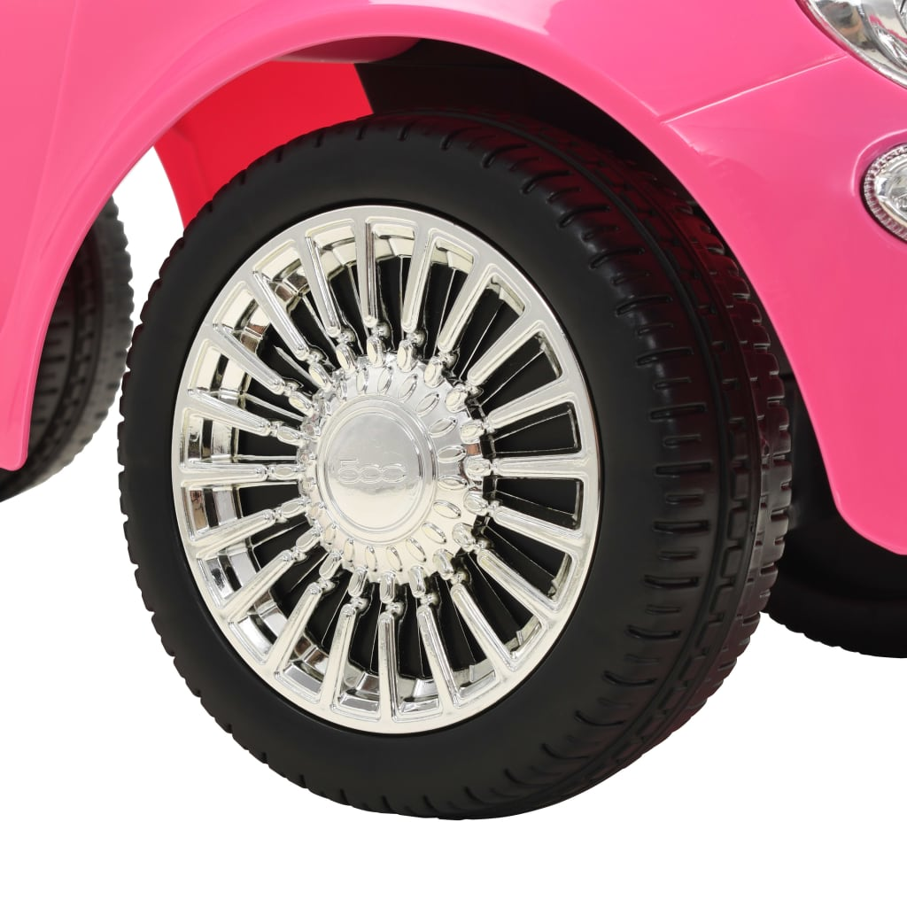 Ride-on Car Fiat 500 Pink