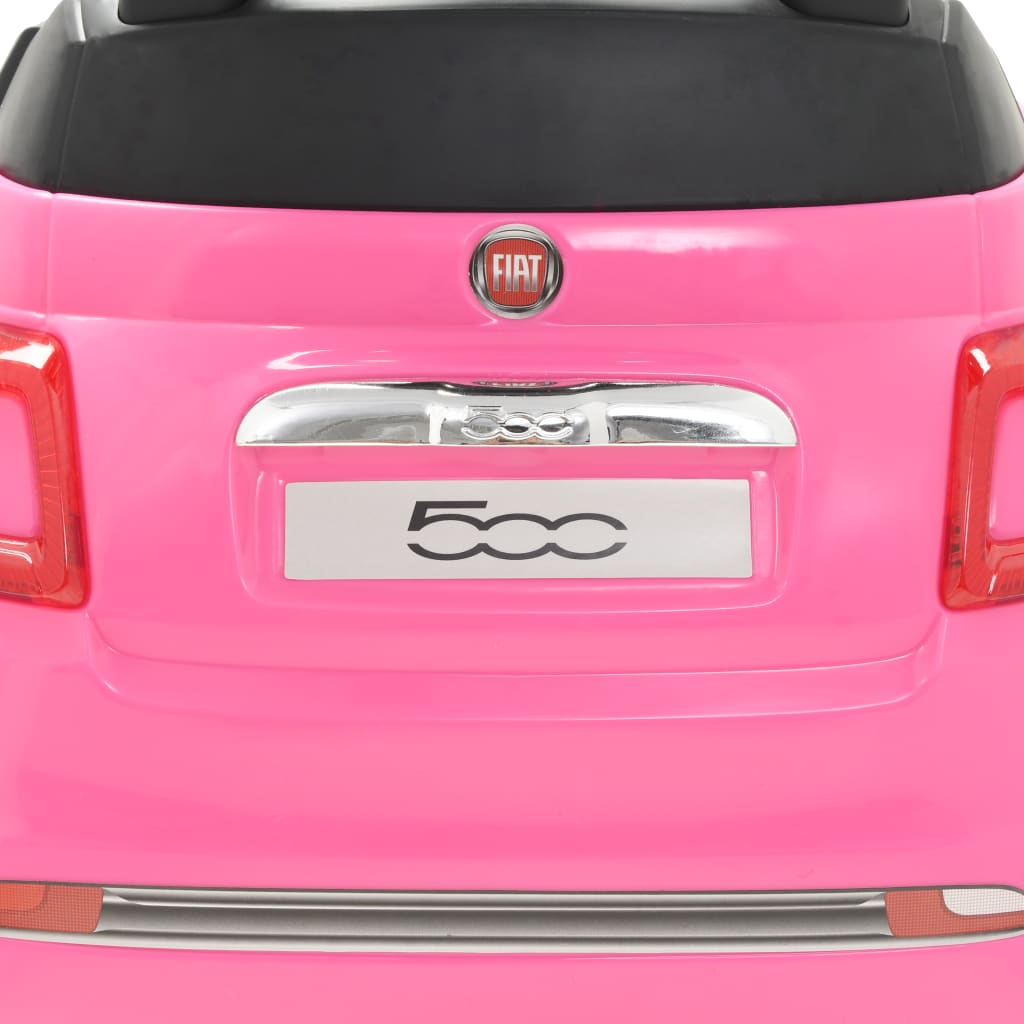 Ride-on Car Fiat 500 Pink