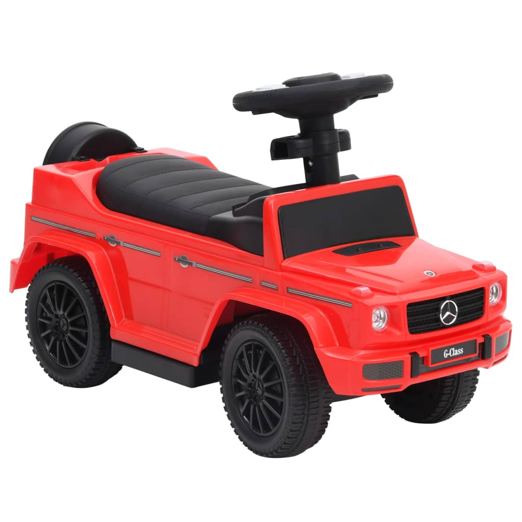 vidaXL Push Walk Car Mercedes-Benz G63 Red