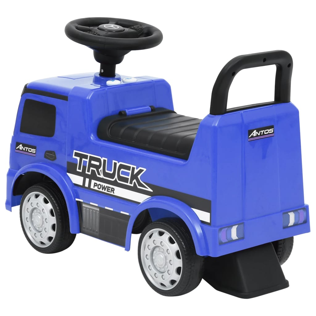 vidaXL Step Car Mercedes-Benz Truck Blue