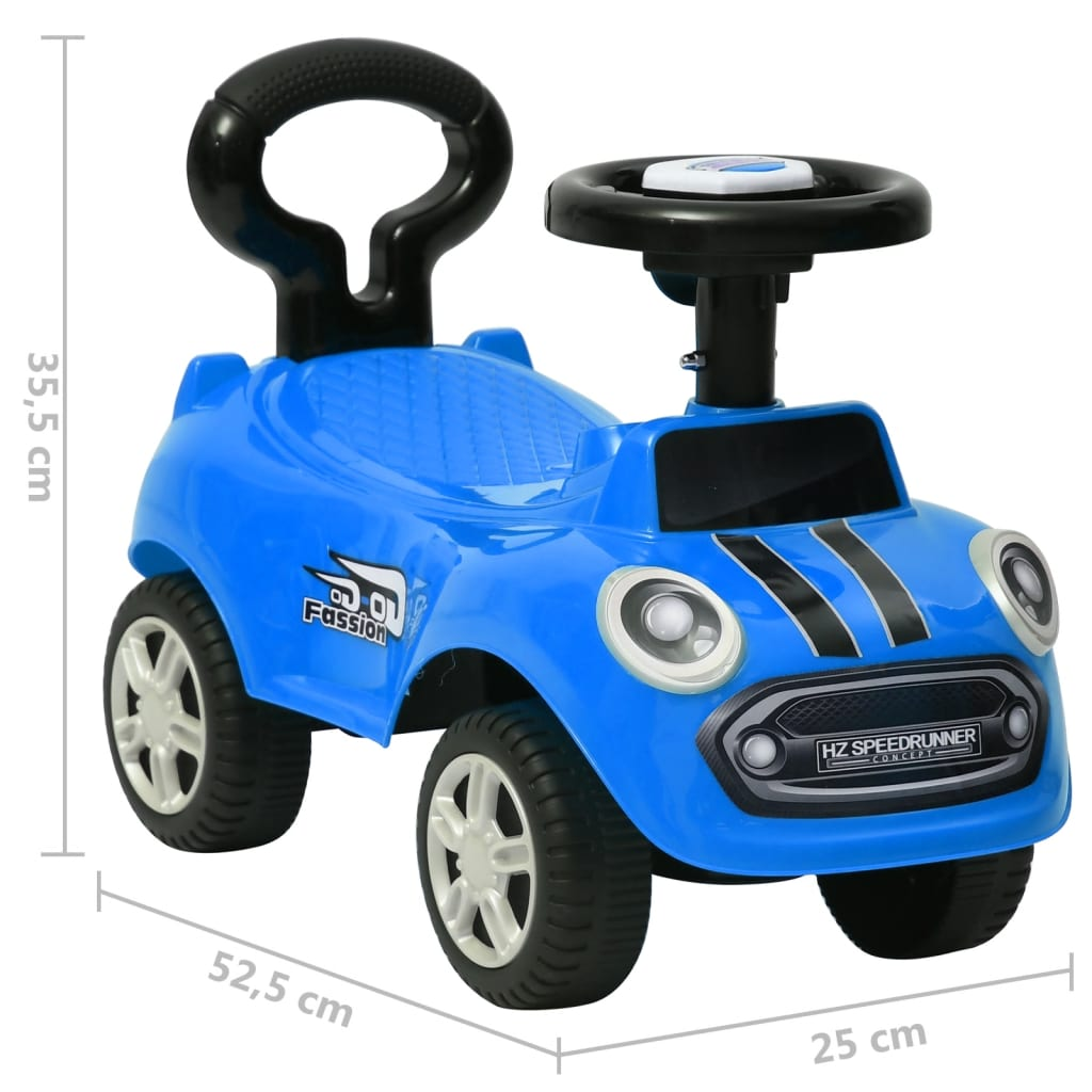 Step Mini Style Car Blue