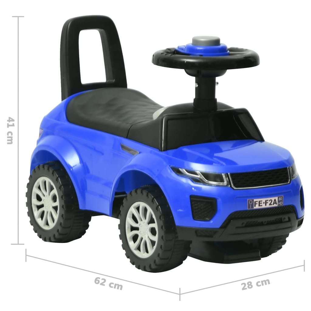 vidaXL Step Car Blue