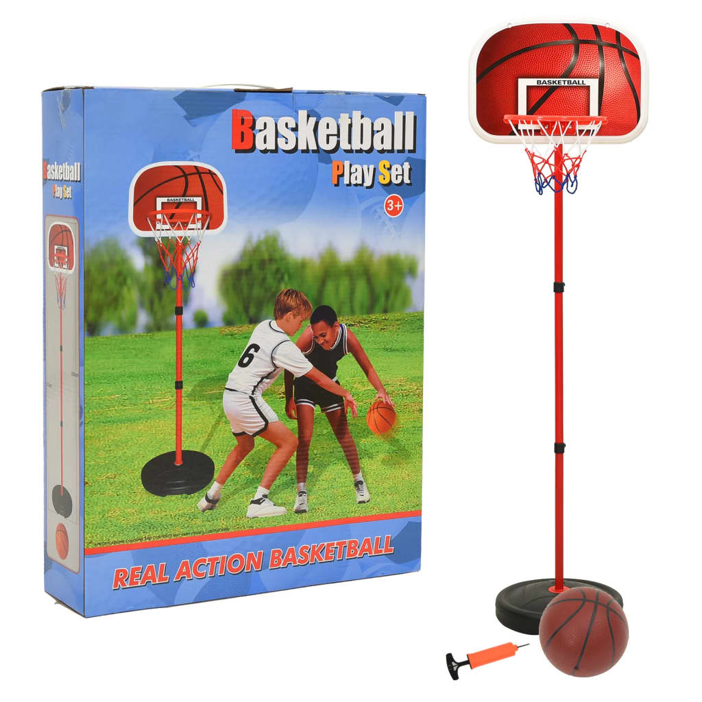 vidaXL Children Basketball Play Set Adjustable 160 cm