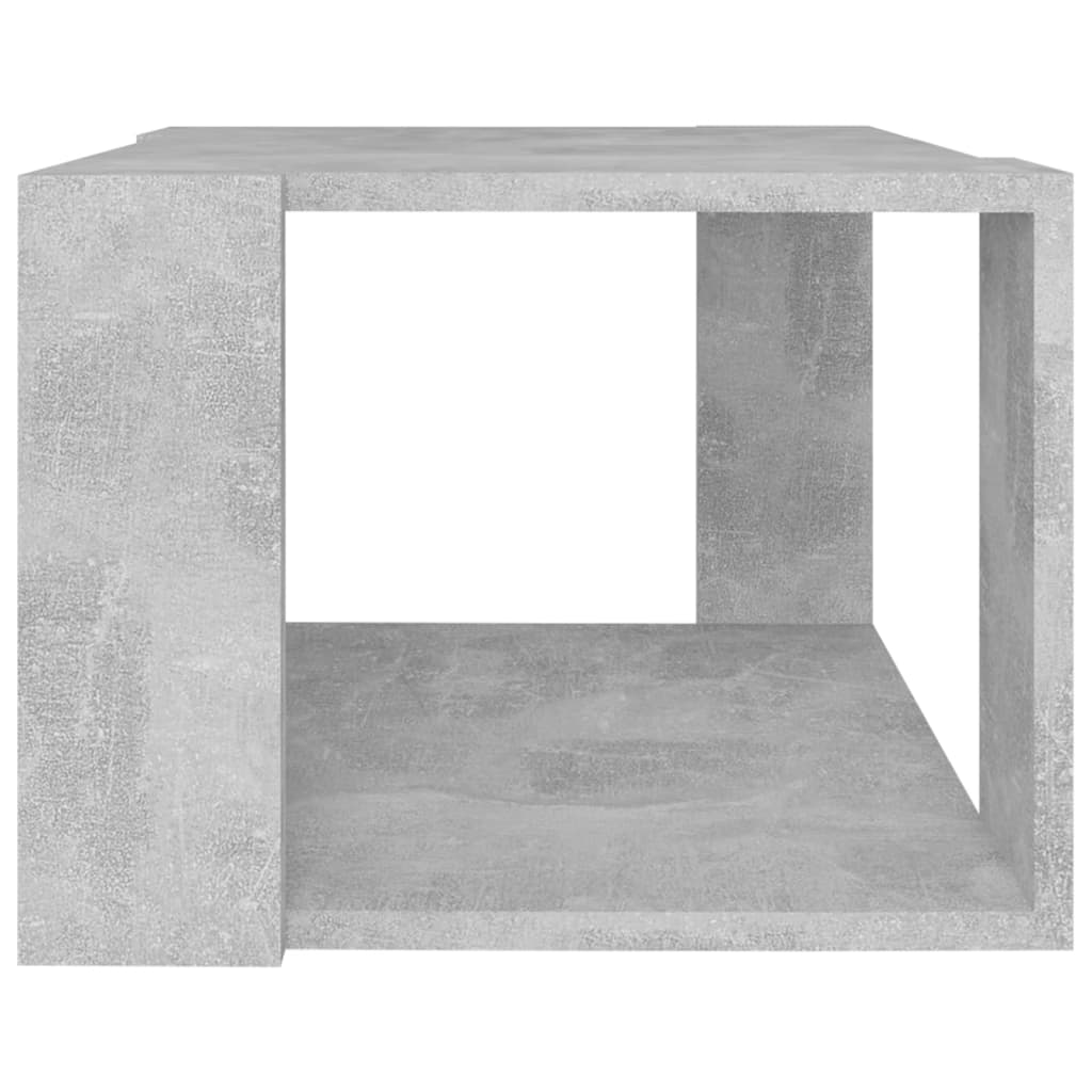 Coffee Table Concrete Grey 40x40x30 cm Engineered Wood