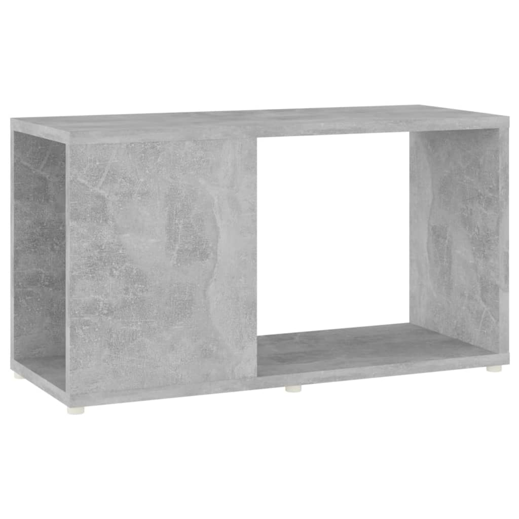 TV Cabinet Concrete Grey 60x24x32cm Engineered Wood