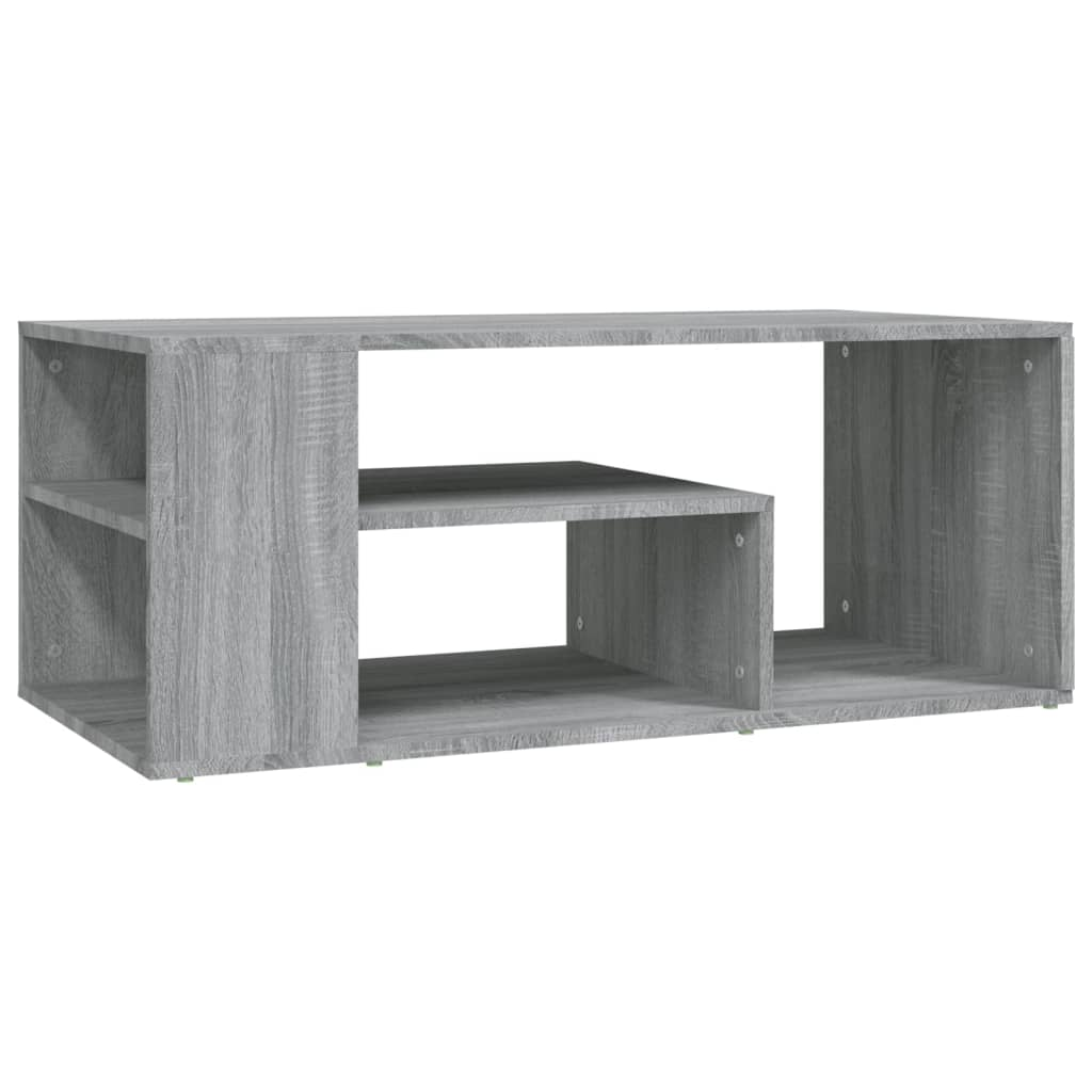 Coffee Table Grey Sonoma 100x50x40 cm Engineered Wood