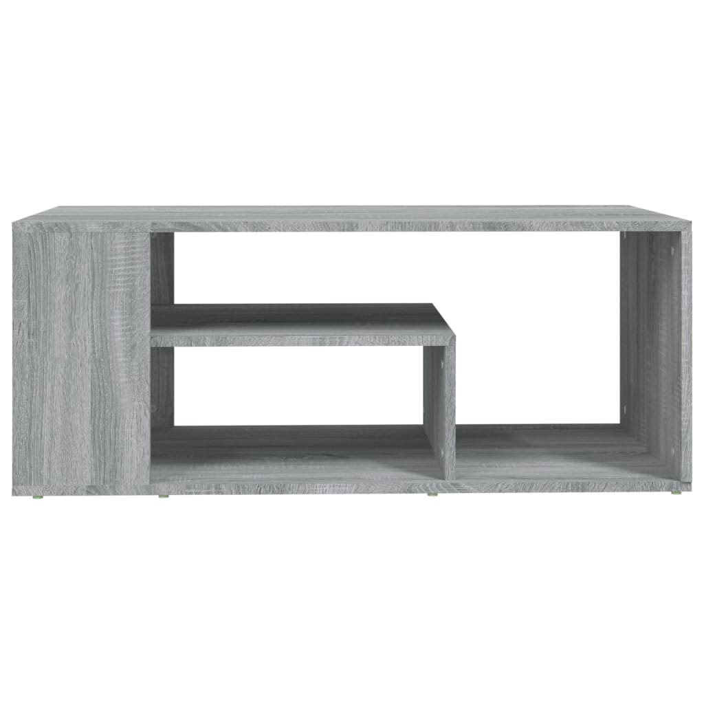 Coffee Table Grey Sonoma 100x50x40 cm Engineered Wood