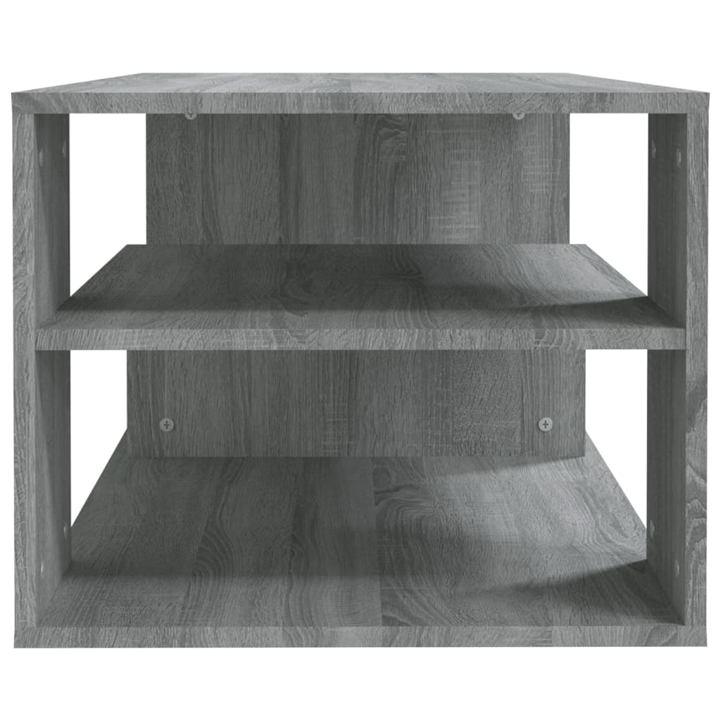 Coffee Table Grey Sonoma 100x50x40 cm Engineered Wood