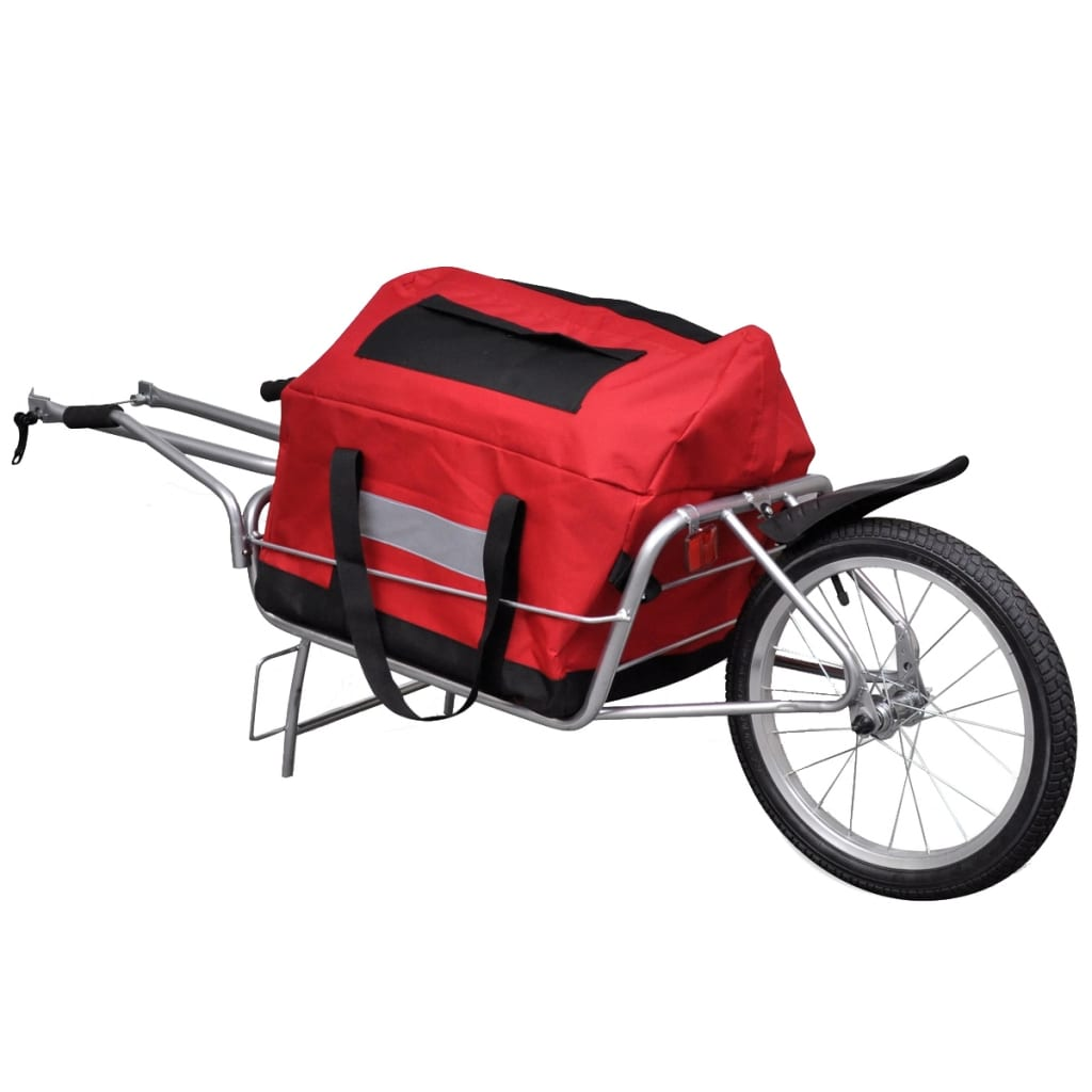 Bike Trailer One-wheel with Storage Bag