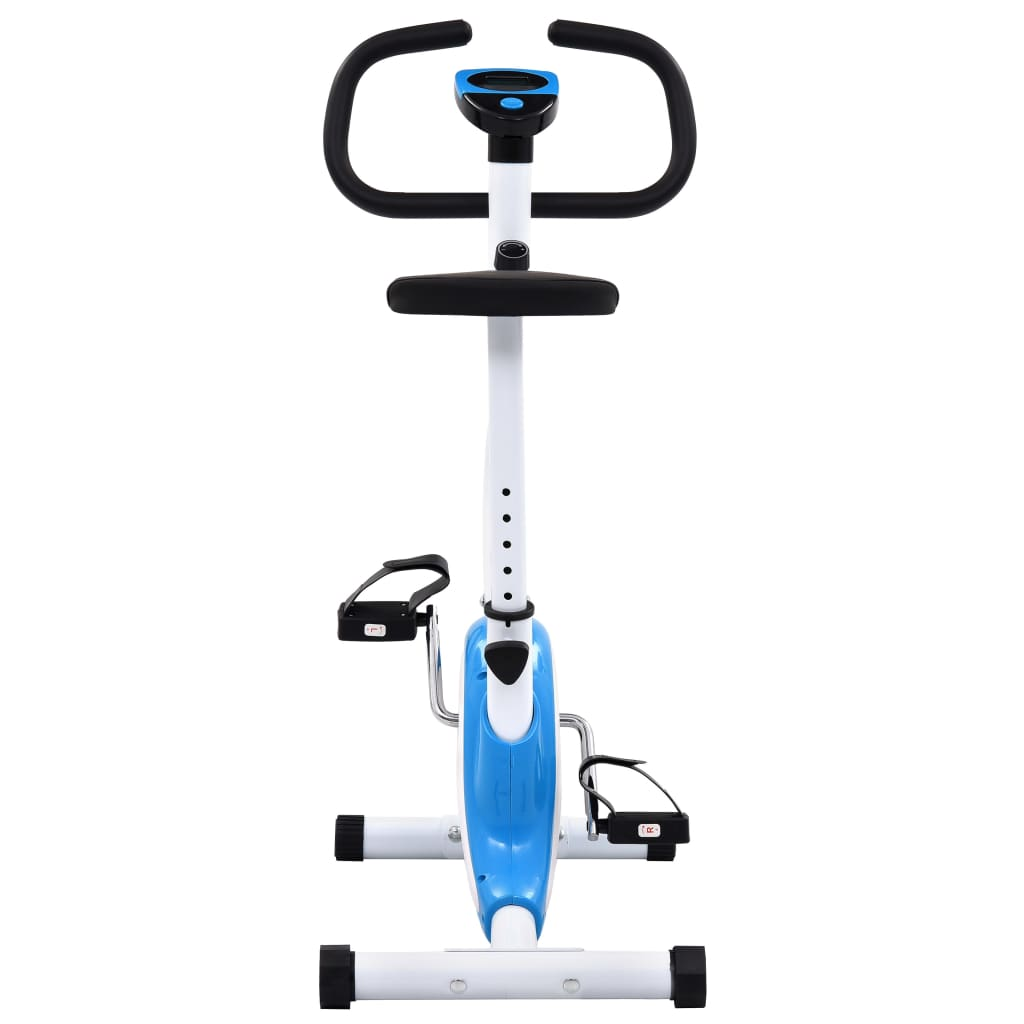 Exercise Bike with Belt Resistance Blue