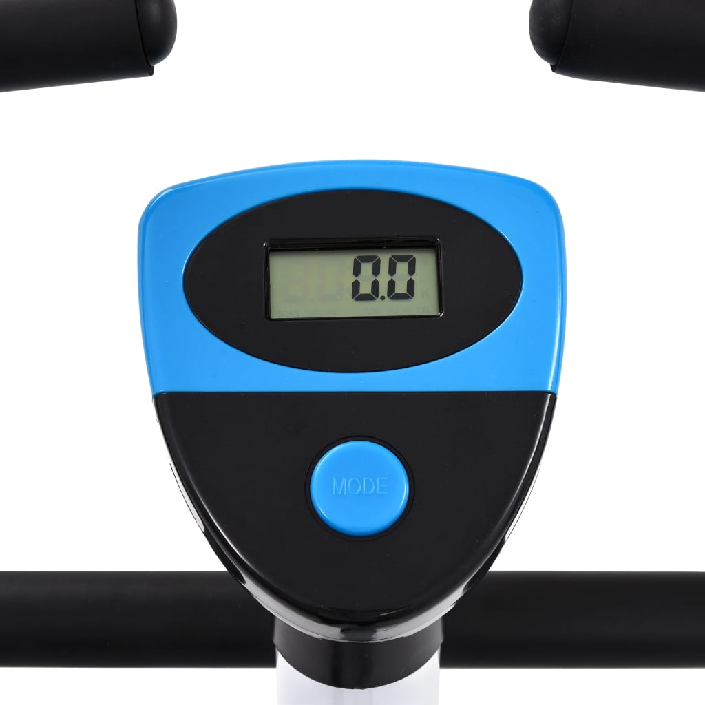 Exercise Bike with Belt Resistance Blue