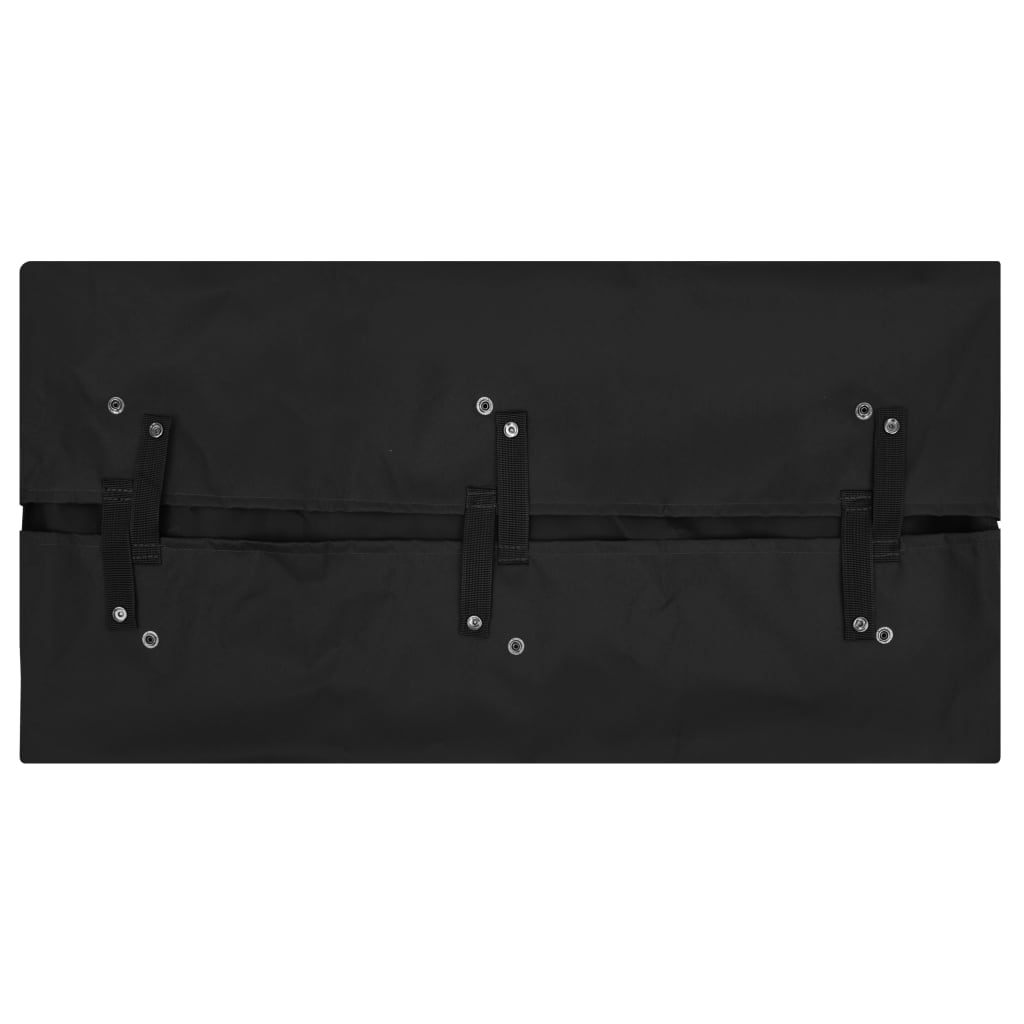 vidaXL Garden Cart Liner Black 81x41x40 cm Fabric