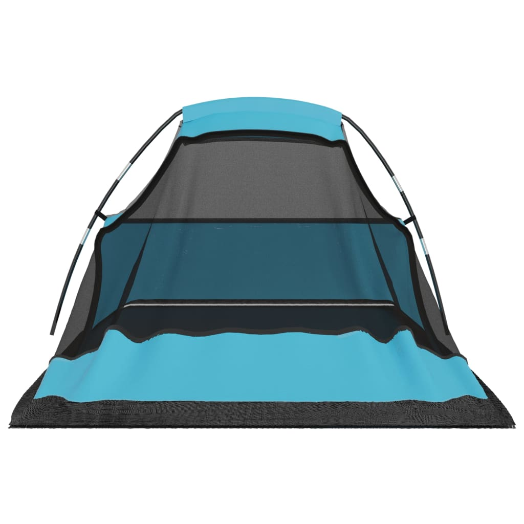 Camping Tent 317x240x100 cm Blue