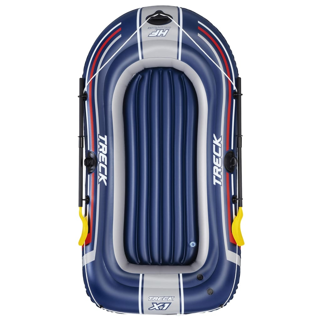 Bestway Hydro-Force Inflatable Boat with Pump and Oars Blue