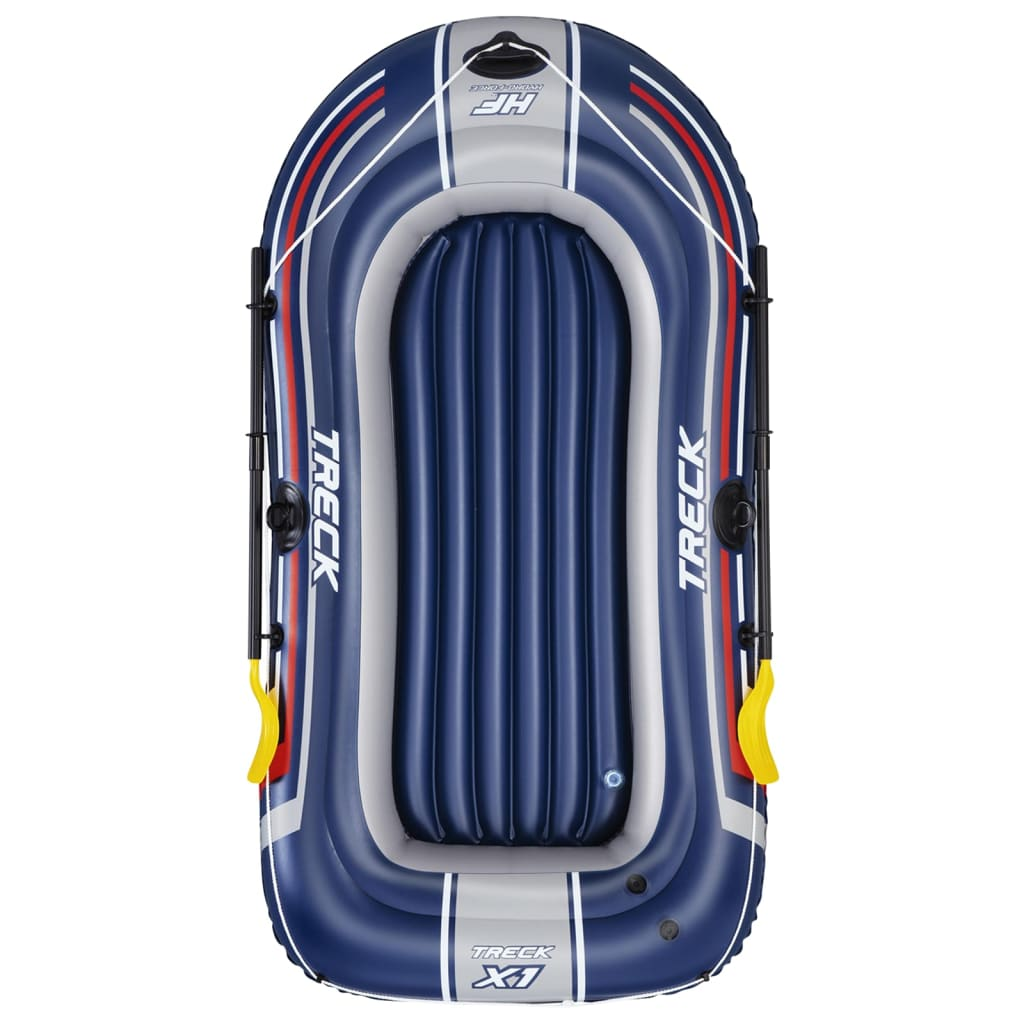 Bestway Hydro-Force Inflatable Boat with Pump and Oars Blue