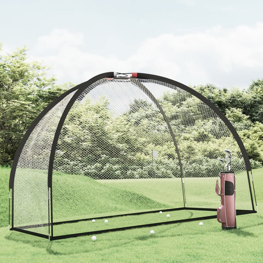 vidaXL Golf Practice Net Black 300x150x210 cm Polyester