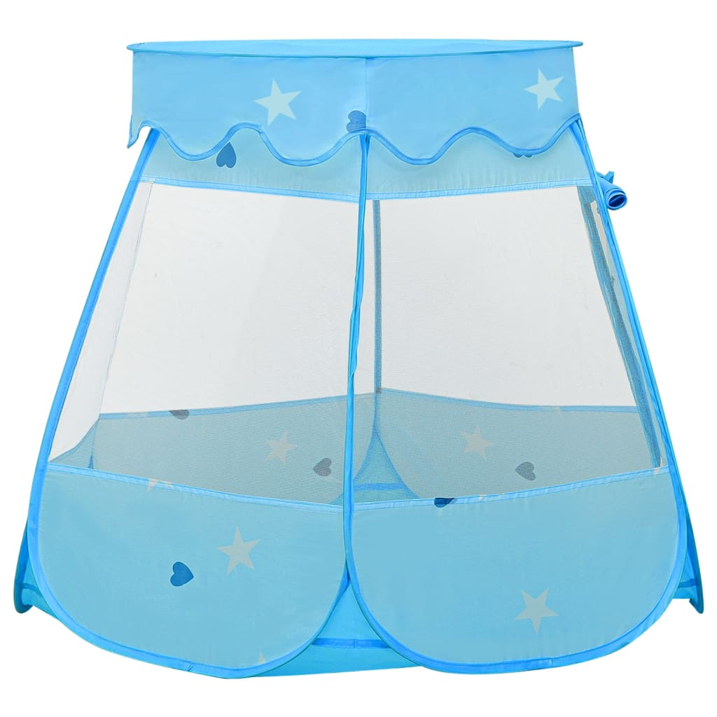 vidaXL Children Play Tent Blue 102x102x82 cm