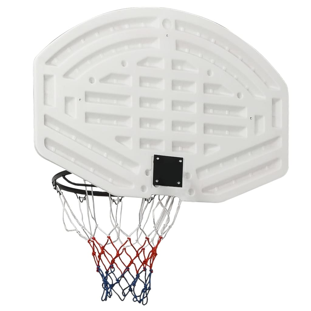 vidaXL Basketball Backboard White 90x60x2 cm Polyethene