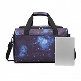 Kono Structured Travel Duffle Bag - Galaxy Blue