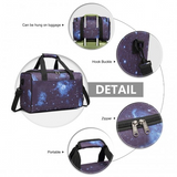 Kono Structured Travel Duffle Bag - Galaxy Blue
