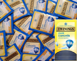 Twinings Pure Camomile Tea Bags Individually Enveloped Tagged Herbal Sachets