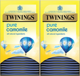 Twinings Pure Camomile Tea Bags Individually Enveloped Tagged Herbal Sachets