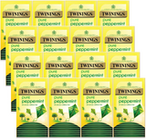 Twinings Pure Peppermint Tea Bags Individually Enveloped Tagged Herbal Sachets