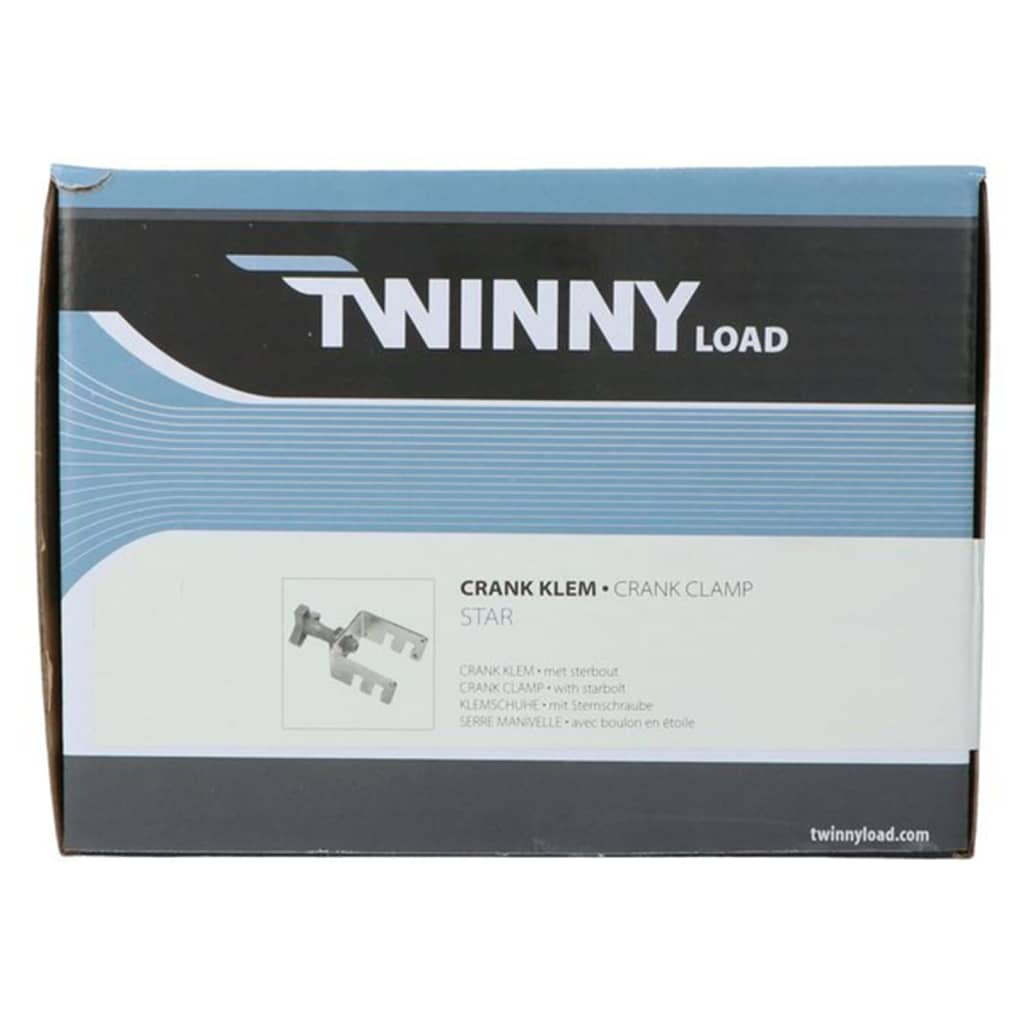 Twinny Load Crank Clamp and Wing Bolt 629902009439385 Grey