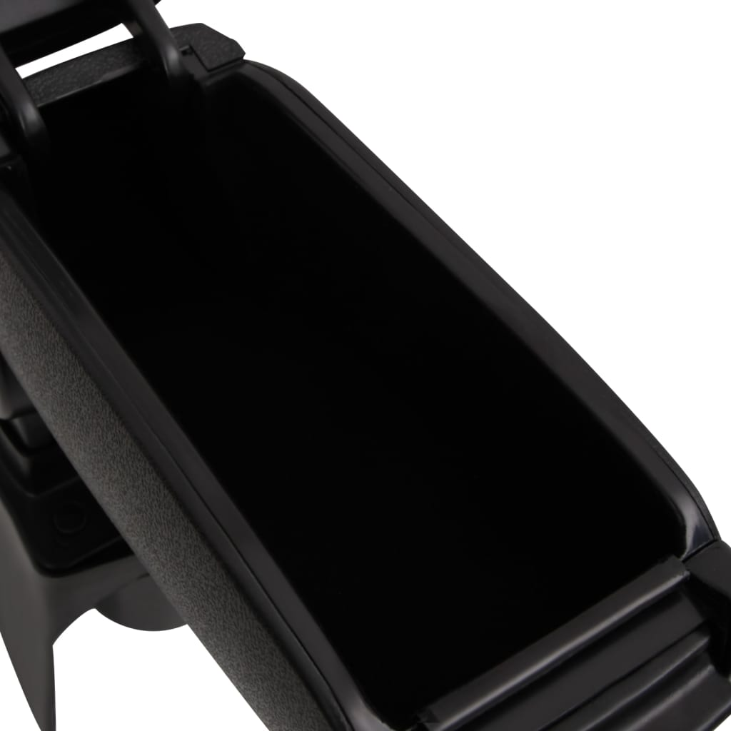 Car Armrest Black 16x36x(41-57) cm ABS