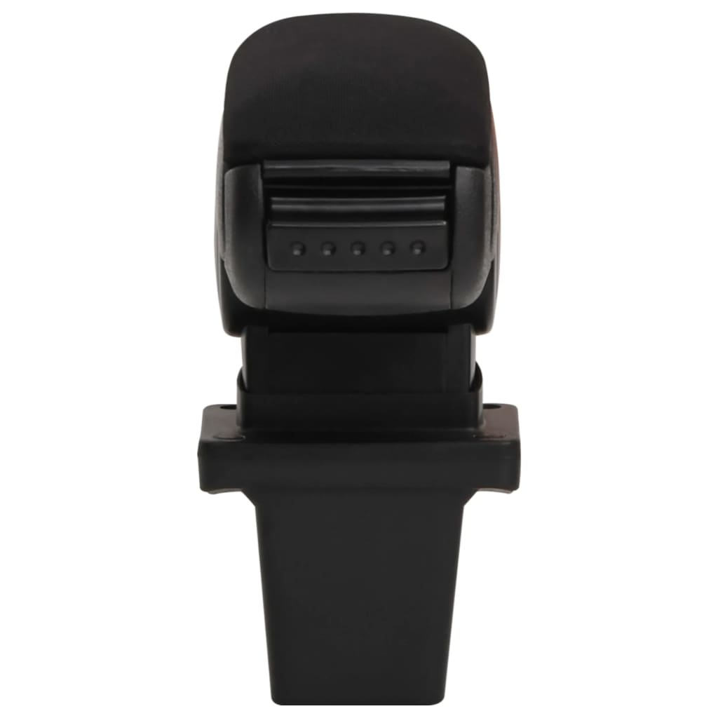 vidaXL Car Armrest Black 14x33x(32-48.5) cm ABS