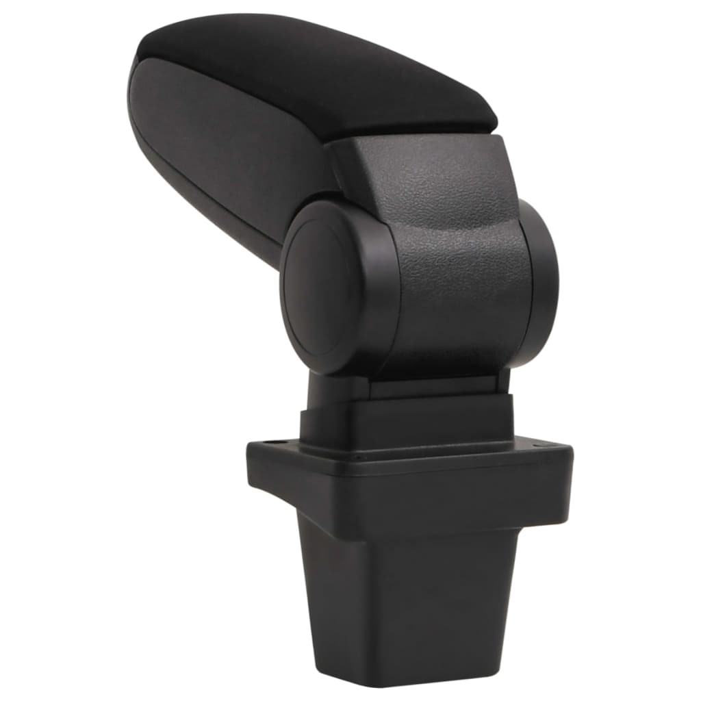 vidaXL Car Armrest Black 14x33x(32-48.5) cm ABS