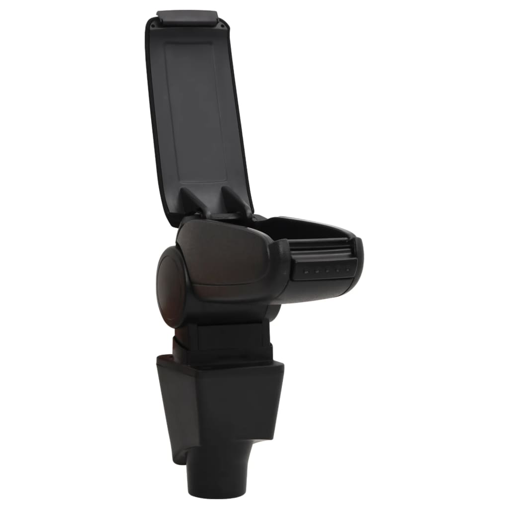 Car Armrest Black 12x34x(34-50) cm ABS