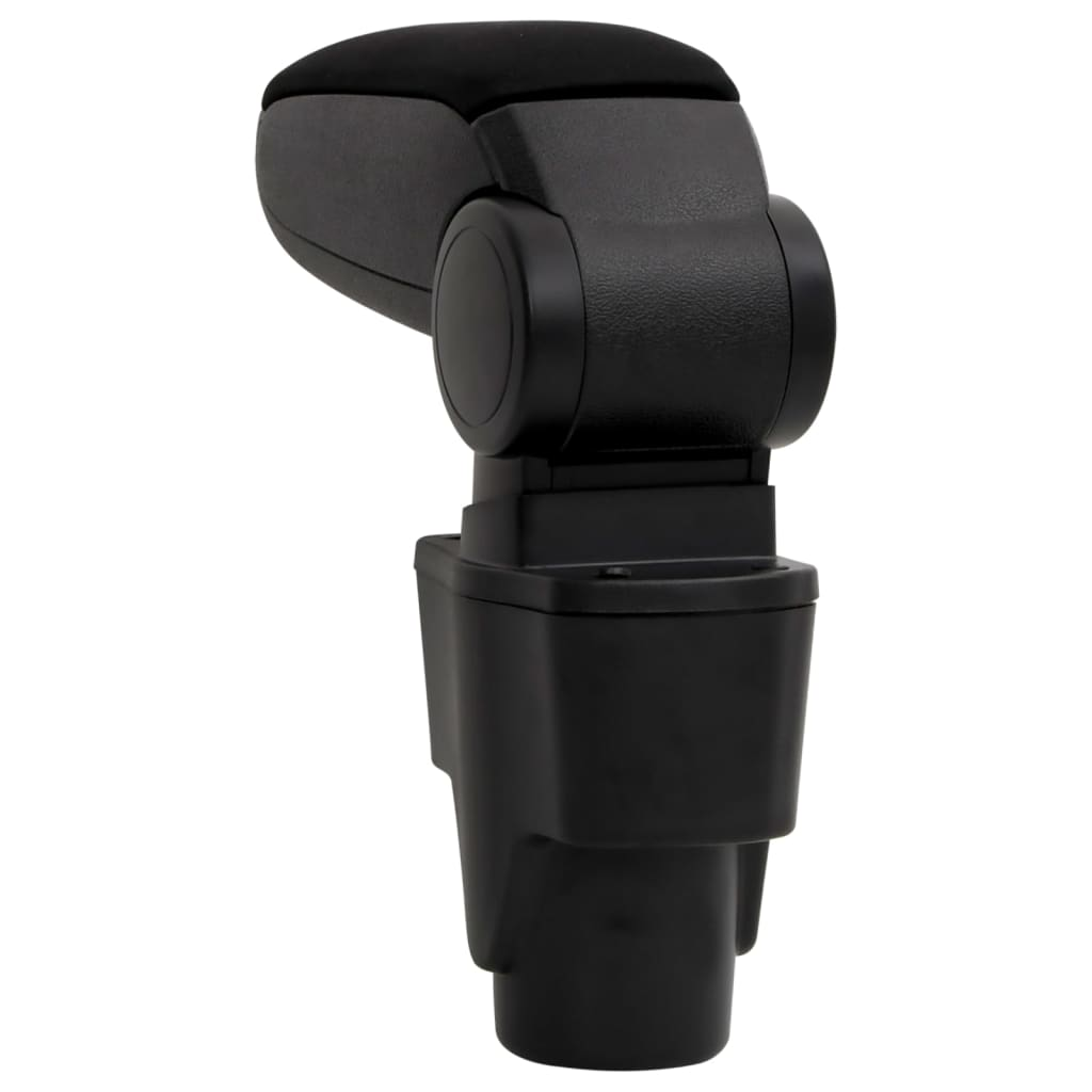 vidaXL Car Armrest Black 13x34x(36.5-53) cm ABS