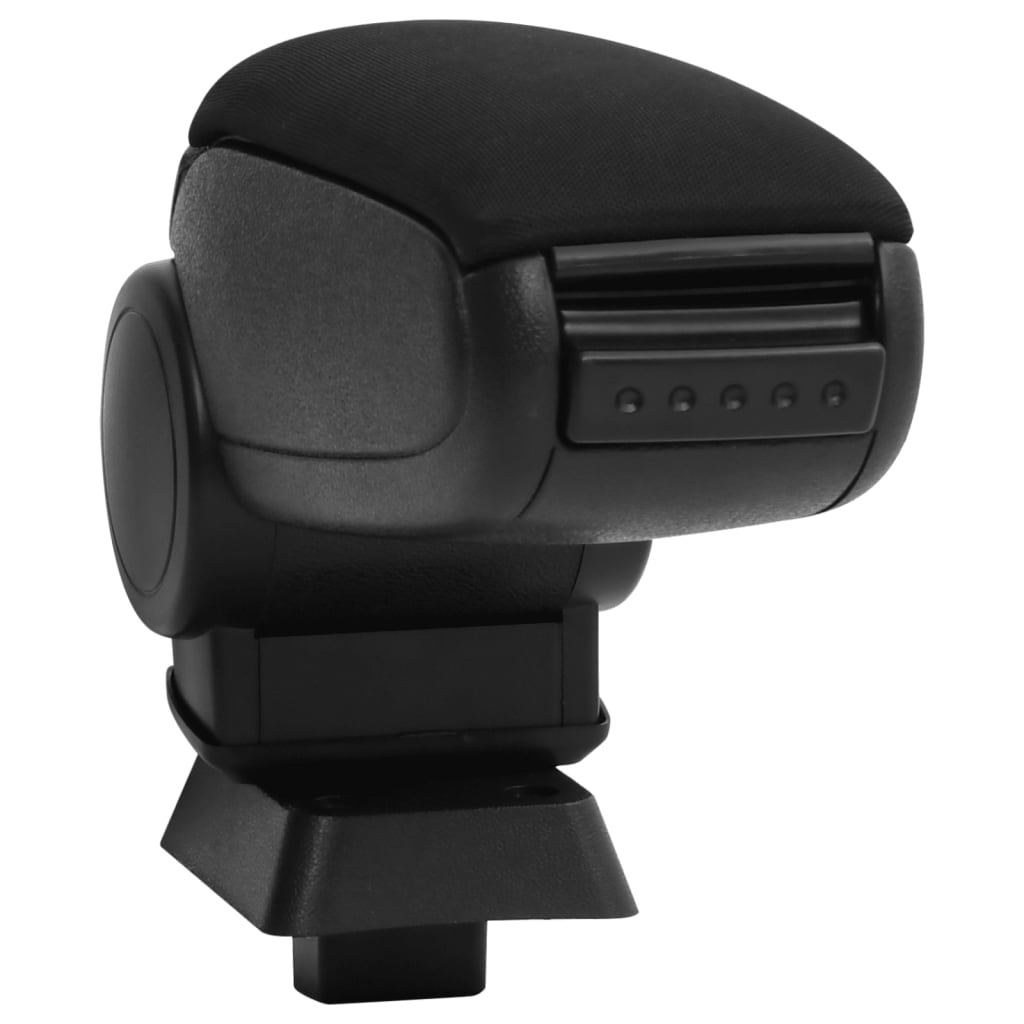 vidaXL Car Armrest Black 12x33x(24-42) cm ABS