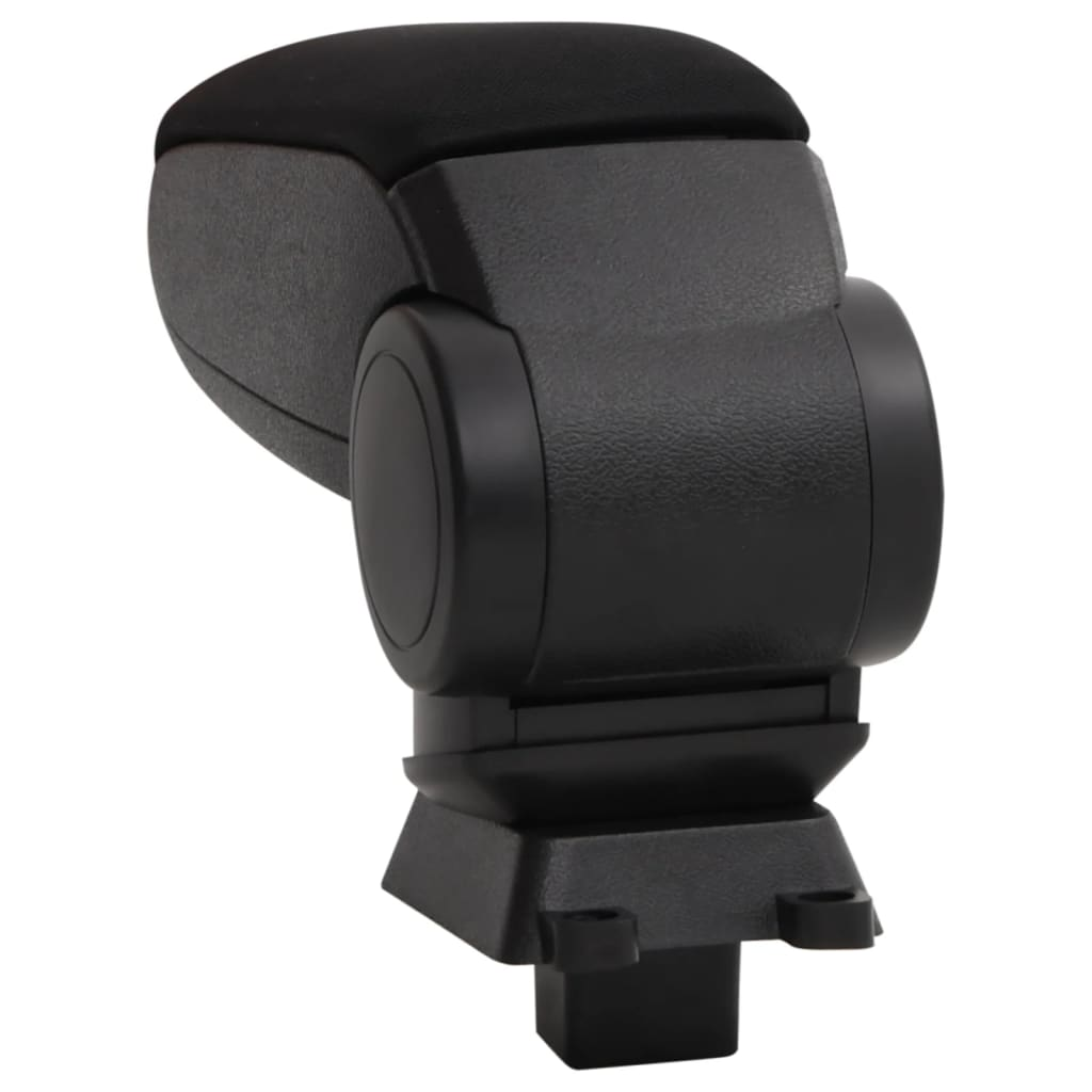 vidaXL Car Armrest Black 12x33x(24-42) cm ABS