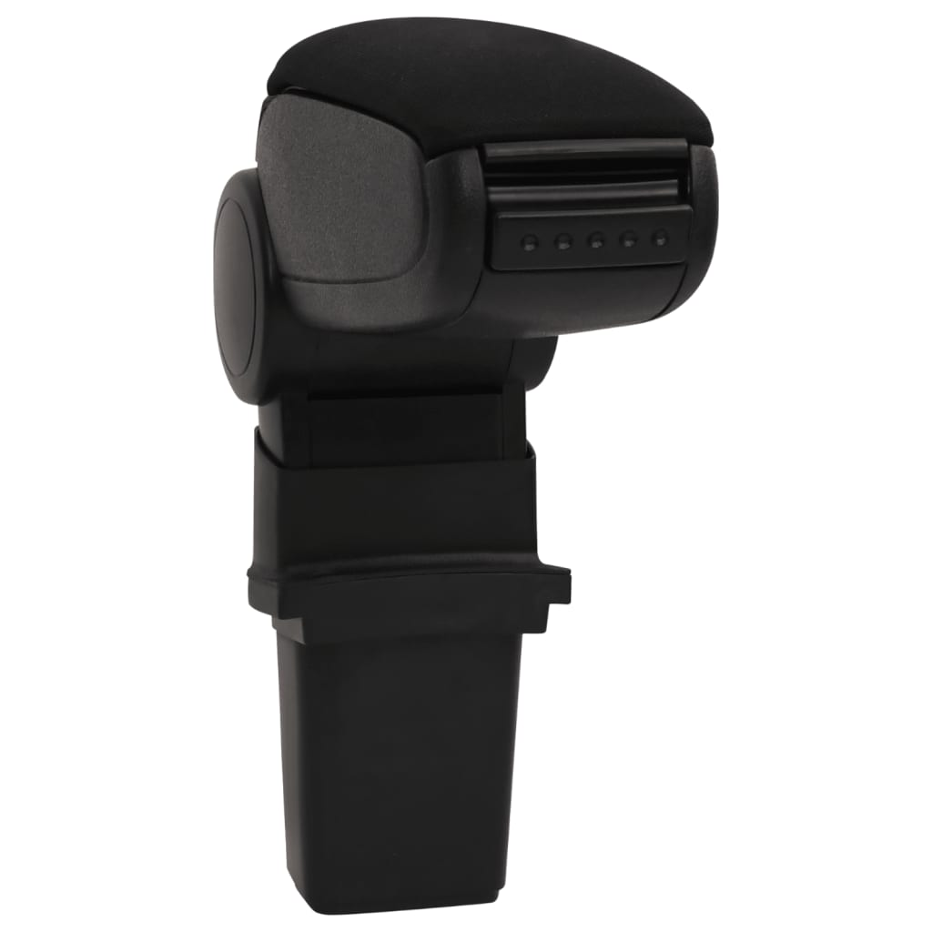 Car Armrest Black 12x32x(34-50) cm ABS