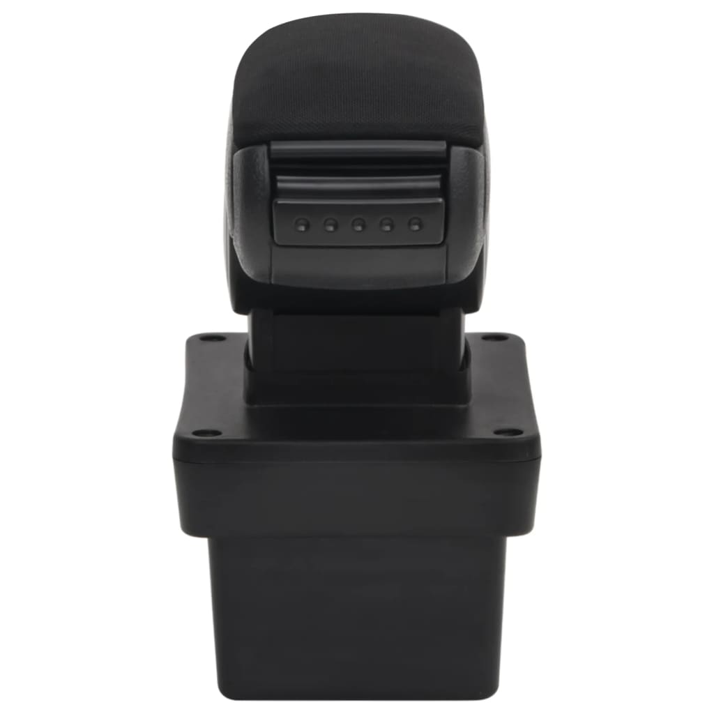 Car Armrest Black 17x40x(31-49) cm ABS