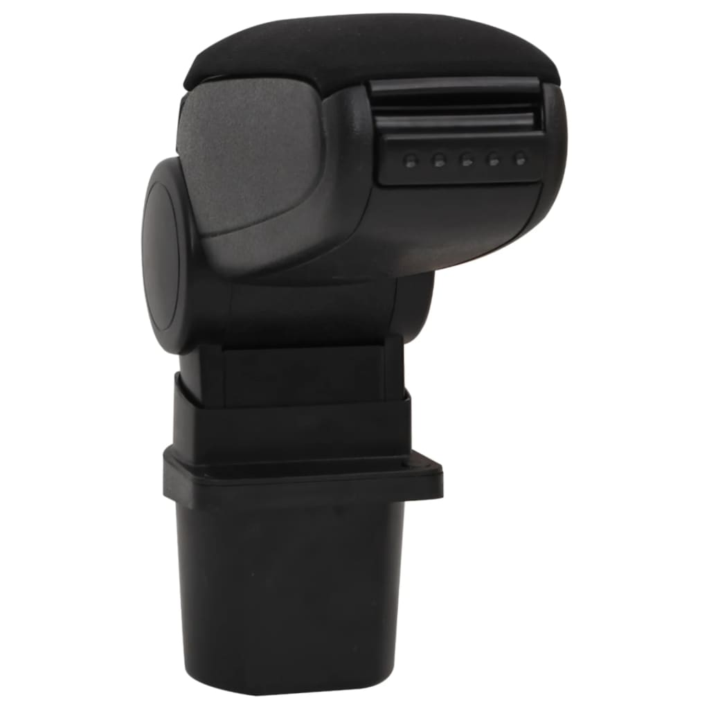 vidaXL Car Armrest Black 12x31x(29.5-47) cm ABS