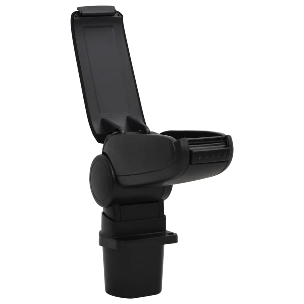 vidaXL Car Armrest Black 12x31x(29.5-47) cm ABS