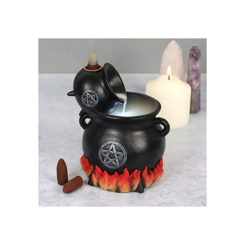 Pouring Cauldrons Backflow Incense Holder