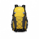 EQ2238 - Kono Multi Functional Outdoor Hiking Backpack With Rain Cover - Yellow