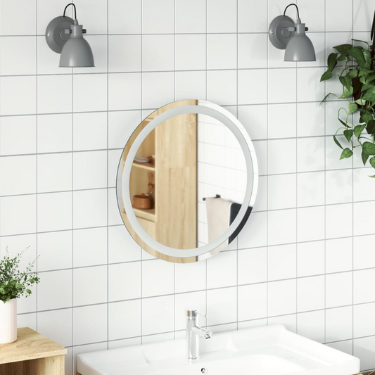 LED Bathroom Mirror 50 cm Round