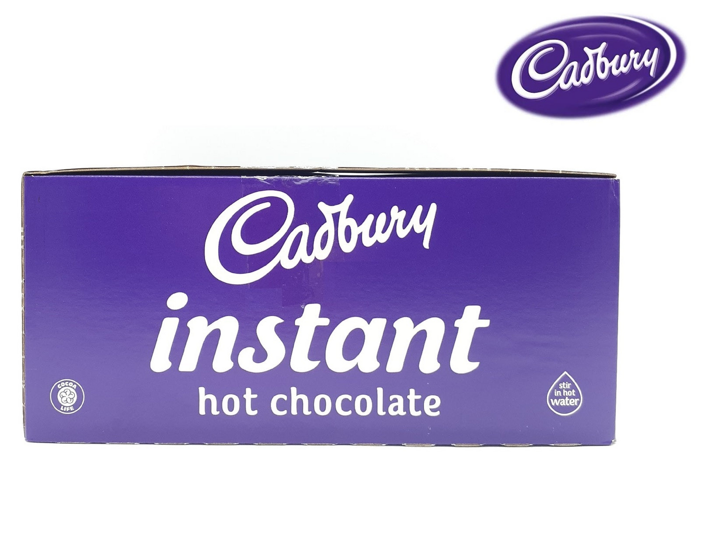 Cadbury Instant Hot Chocolate Single Sachets Cocoa Powder Drink 50x28g Full Box