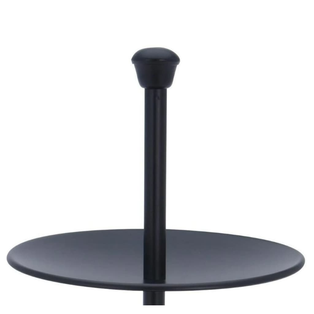 Excellent Houseware 3-tier Serving Stand 36.5 cm Matte Black