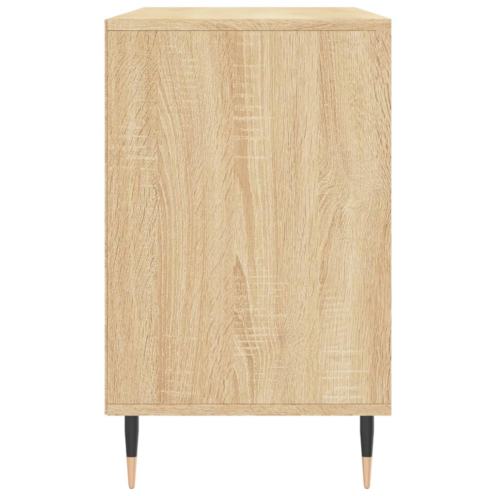 vidaXL Shoe Cabinet Sonoma Oak 102x36x60 cm Engineered Wood