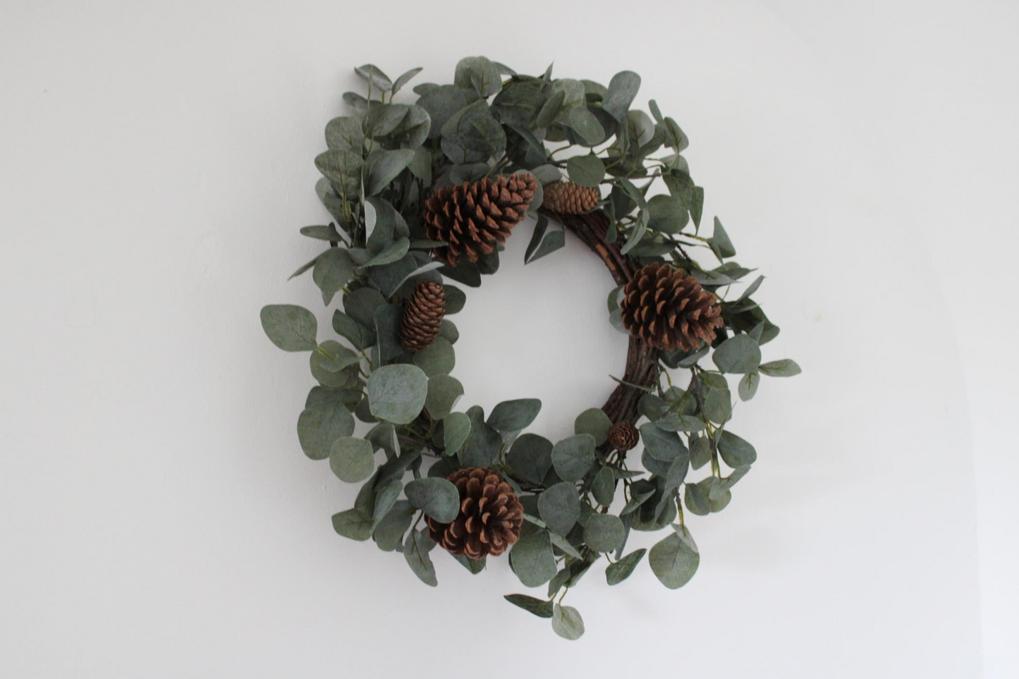 Eucalyptus & Pinecone Wreath